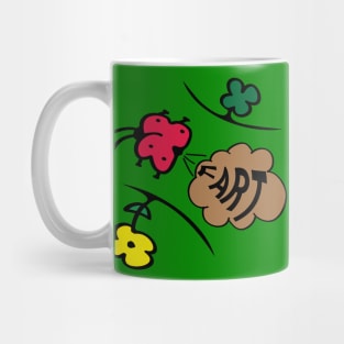 Beetle Fart Nature Fun Mug